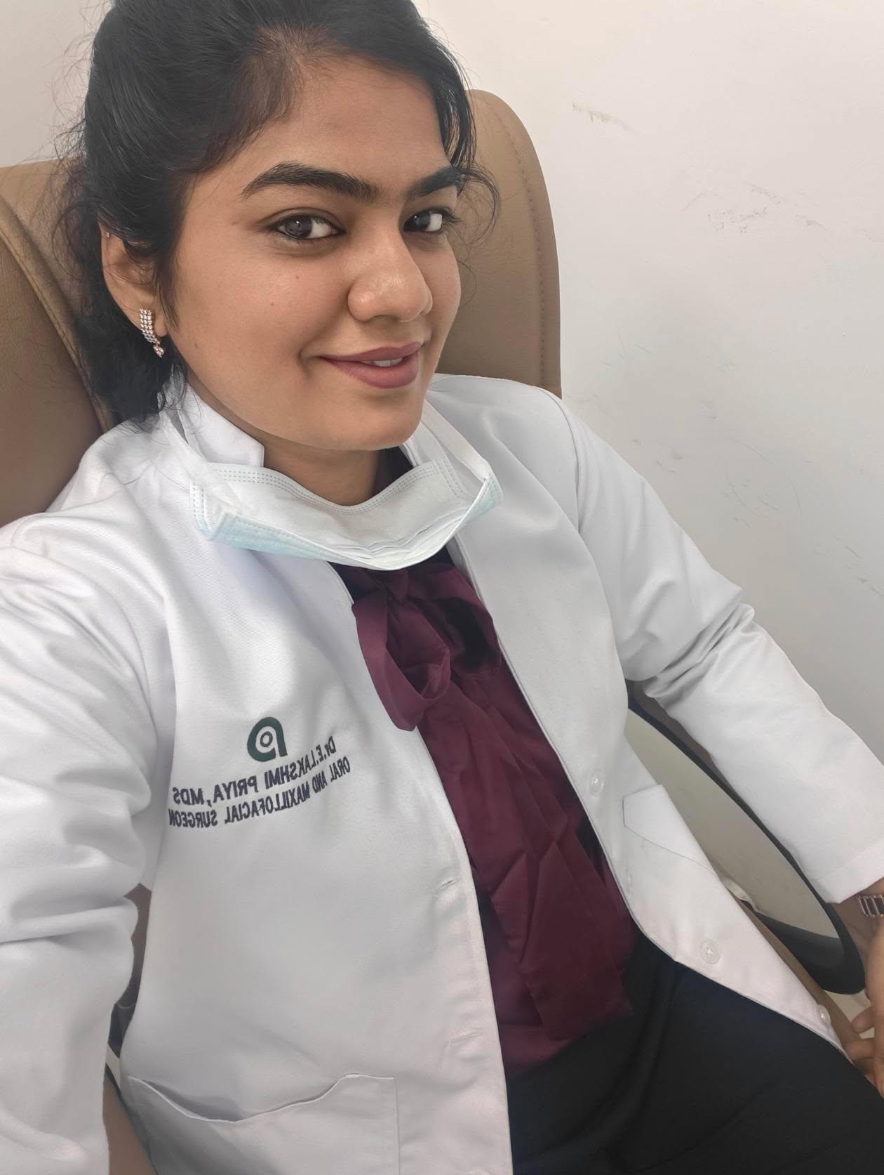 Dr. Lakshmi Priya E, MDS, AOMSI, Oral and Maxillofacial Surgeon